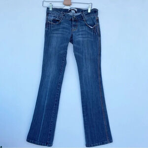 Y2K Wet Seal low rise jeans sz Jr 5